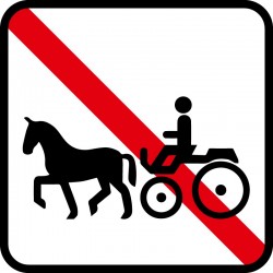 Ingen hestevogne