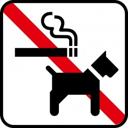 Ingen hund + rygning