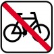Henstillen af cykler ikke tilladt