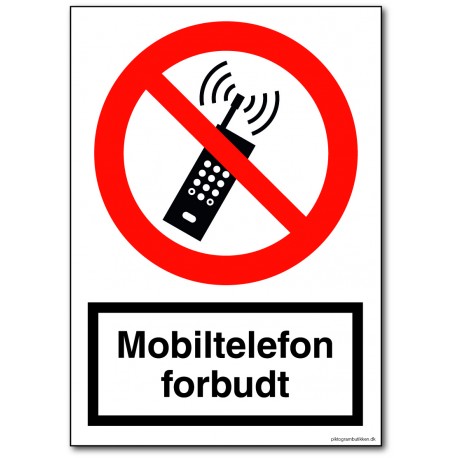 Mpbiltelefon forbudt