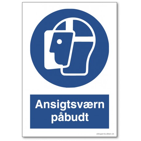 Ansigtsværn påbudt