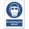 Åndedrætsværn påbudt