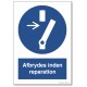 Afbrydes inden reparation