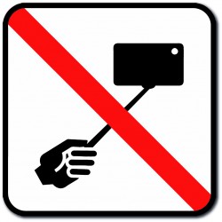 Selfiestang forbudt