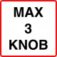 Max X knob