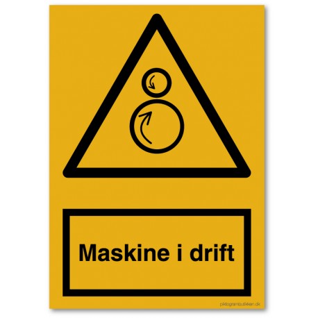 Maskine i drift