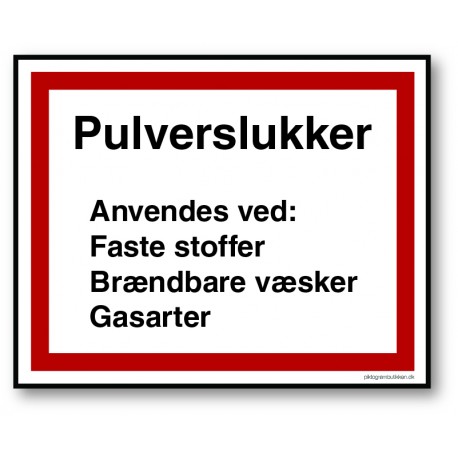 Pulverslukker