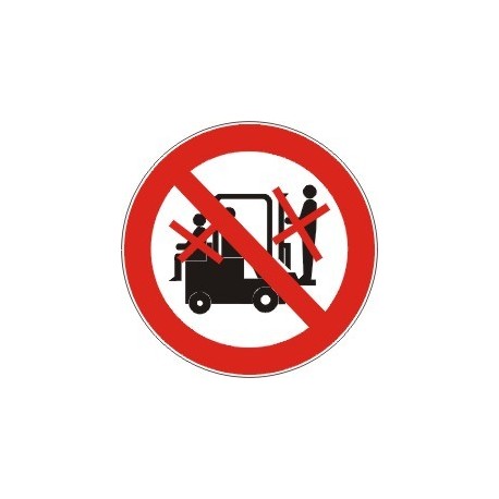 Passagerer på truck forbudt