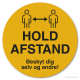 Hold afstand Ø 350mm