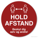 Hold afstand Ø 350mm