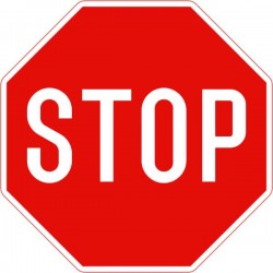STOP! Indkørsel forbudt